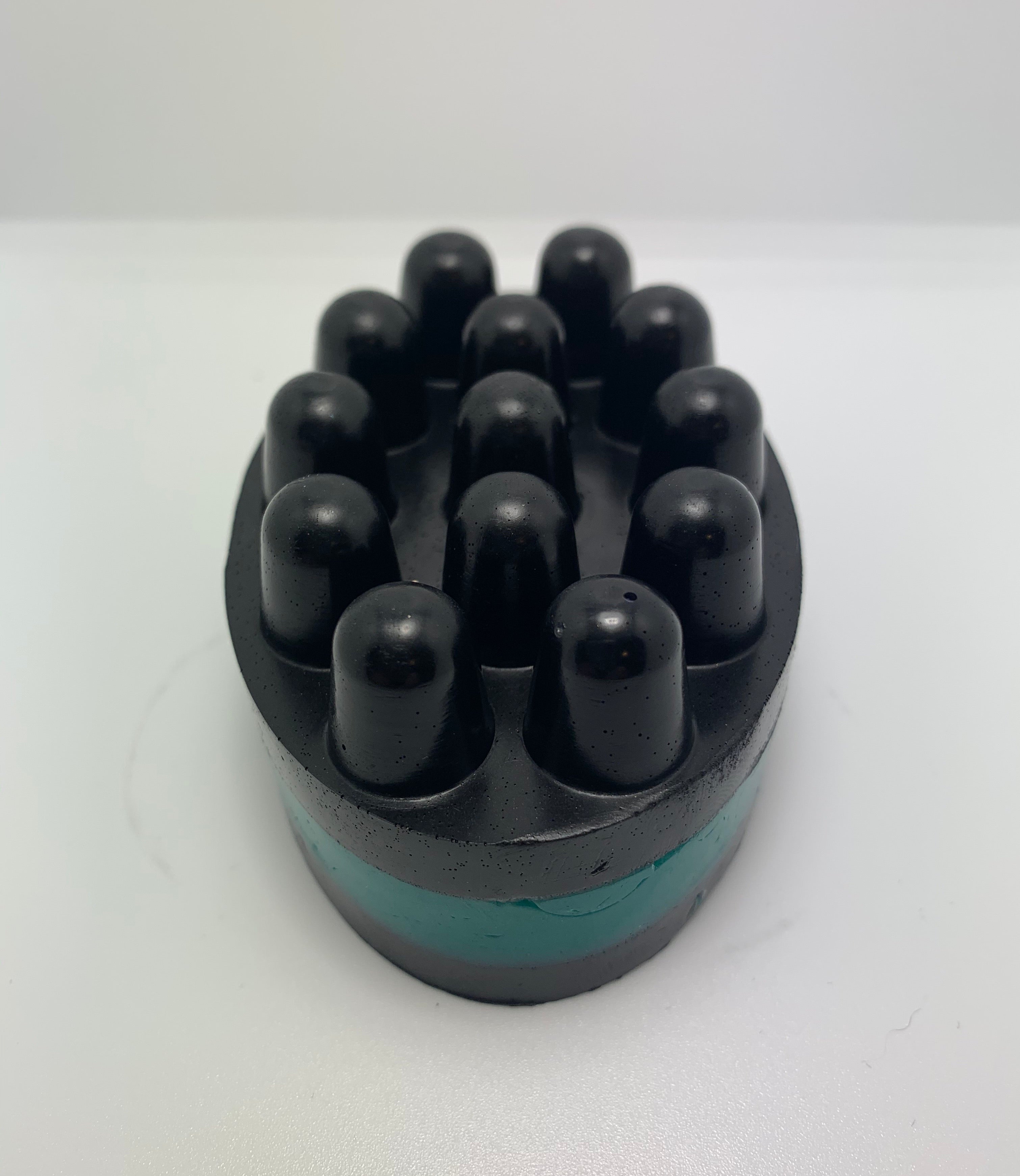 Activated charcoal massage bar